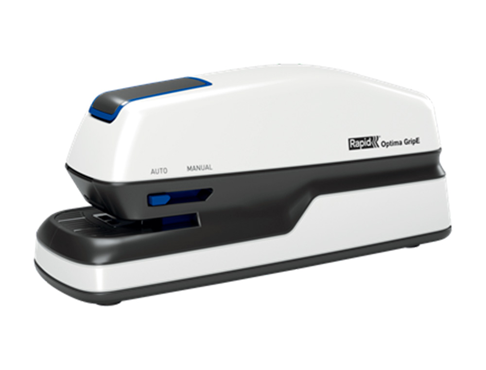 Grapadora rapid electrica optima grip capacidad 20 hojas