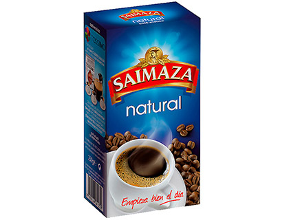 Cafe molido natural superior saimaza paquete de 250 gr