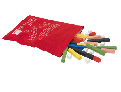 Juego goula didactico regletas en bolsa 55 piezas