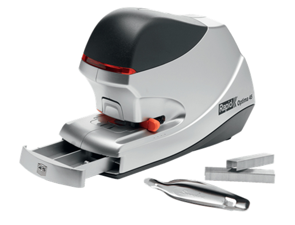 Grapadora rapid electrica optima 45 capacidad 45 hojas