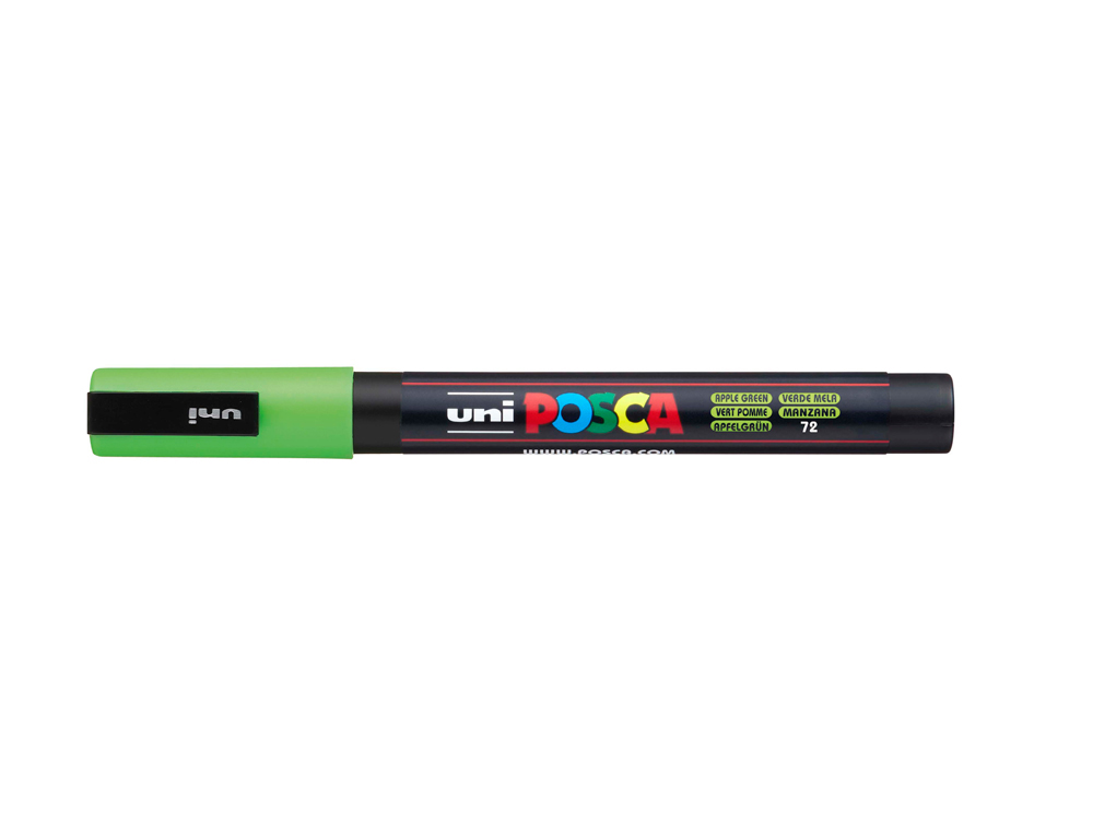 Rotulador uni posca pc-3m verde manzana