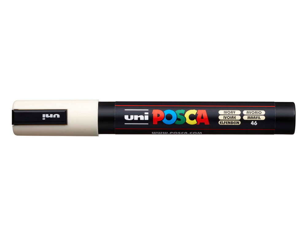 Rotulador uni posca pc-5m marfil