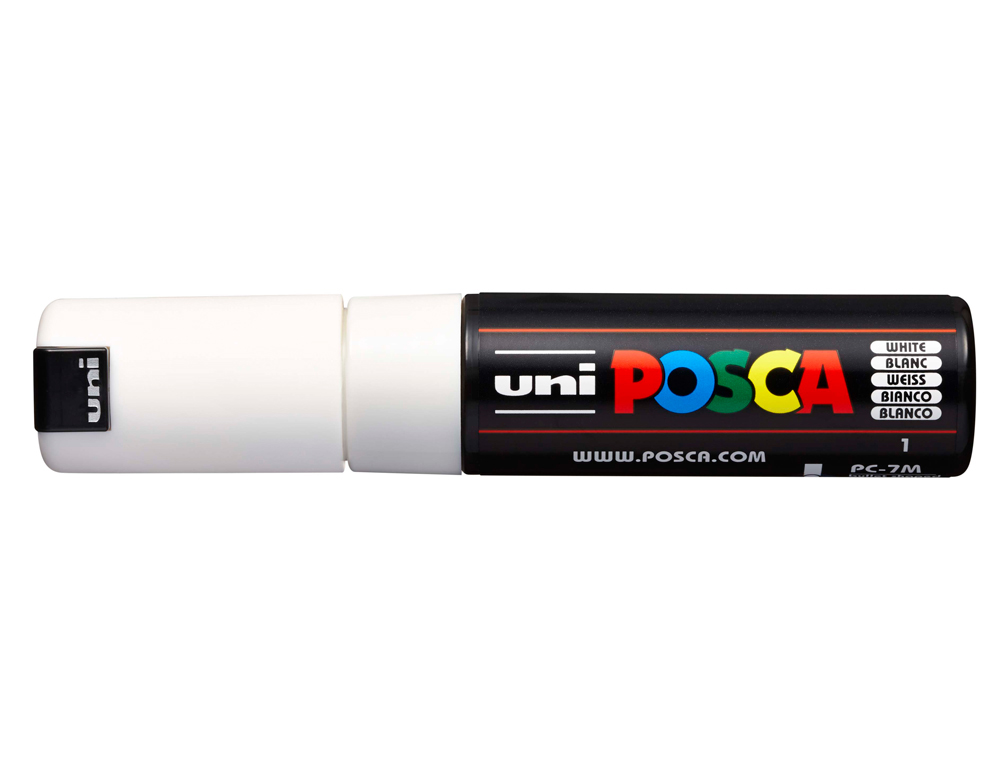 Rotulador uni posca pc-7m blanco